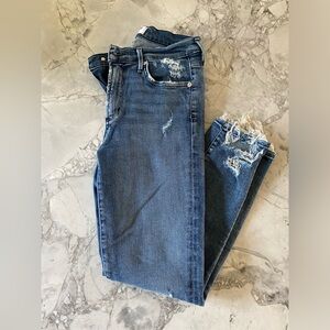 AGOLDE Sophia Cropped Skinny Jeans